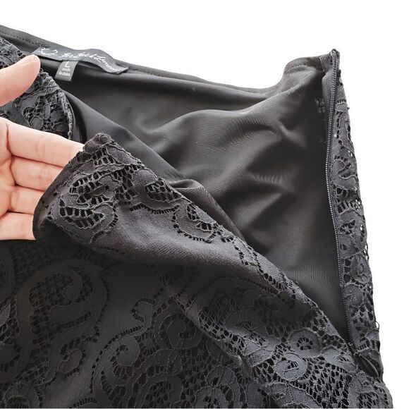 NWOT For Love and Lemons Midnight Lace High Waisted Mini Skirt - Picture 8 of 11